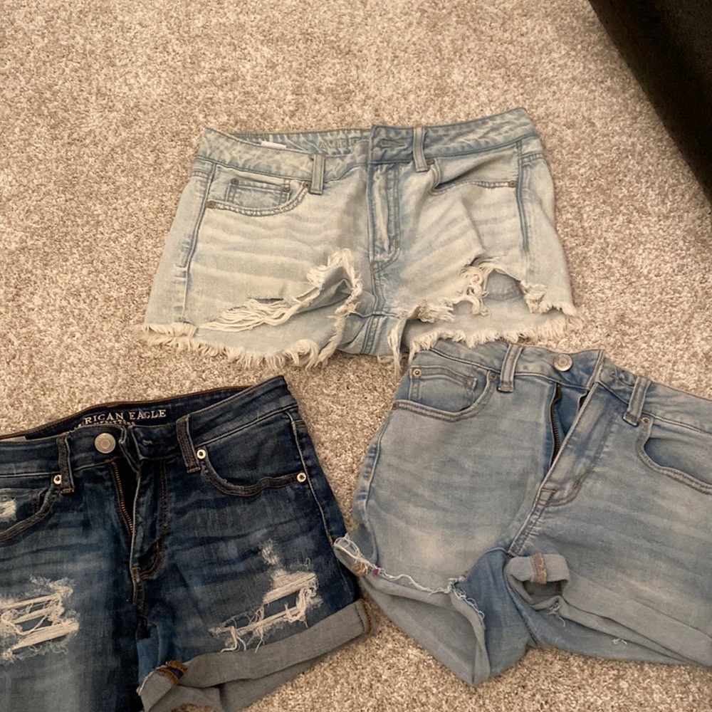 american eagle short bundle